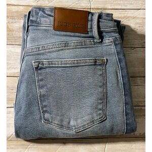 Judy Blue High‎ Waist Ankle  Jeans Slim Fit side panel Two Tone Size 9/29